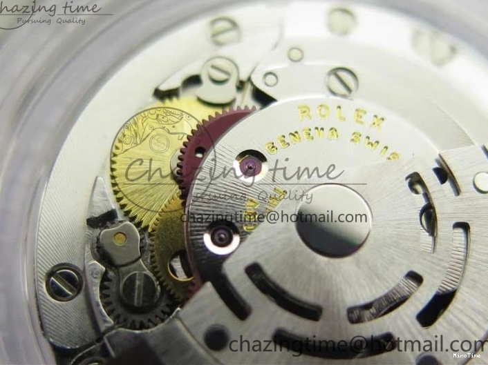 MiroTime 0129 Durable Submariner Phantomlab Transparent KZF Best Edition Blue Moon Dial on White Rubber Strap VR 2564